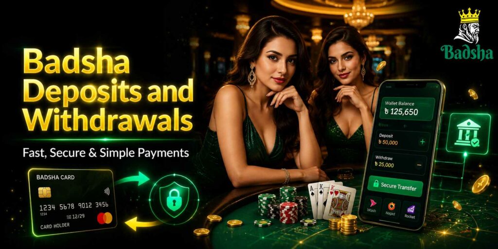 Badsha Deposits and Withdrawals