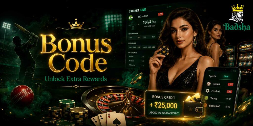 Badsha Bonus Code